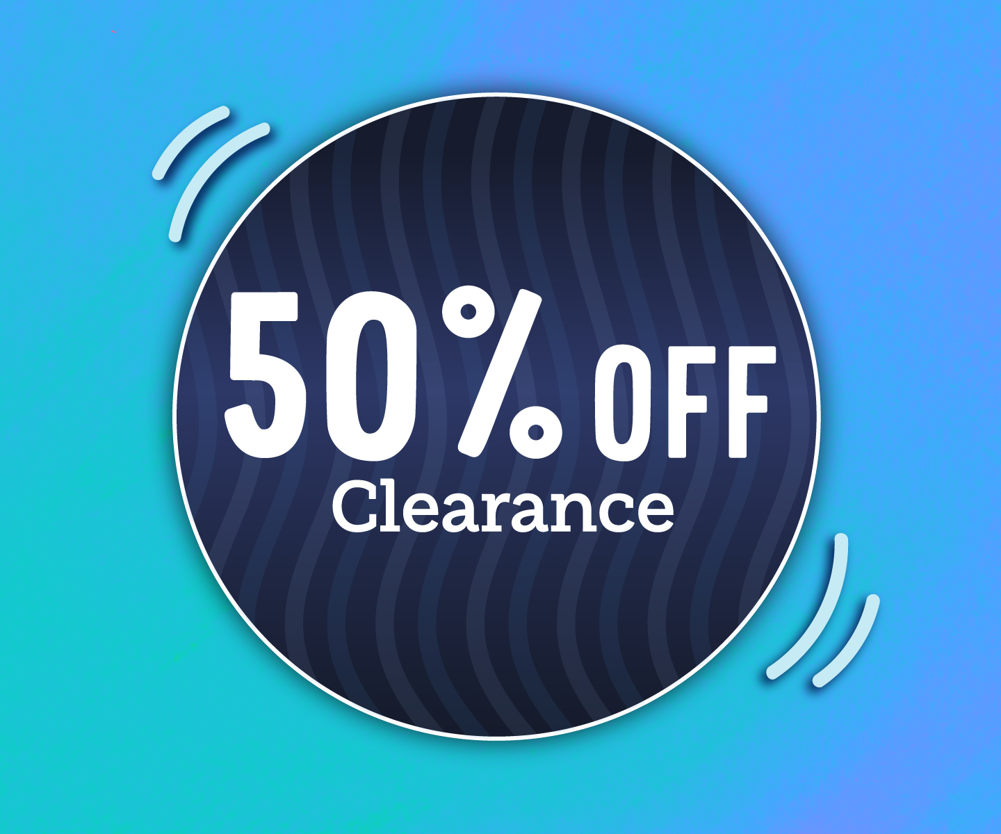 50% Off Clearance
